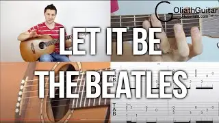 The Beatles - Let it Be (Guitar Lesson)