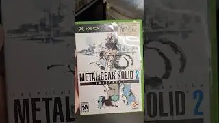 Коллекционная игра Xbox Metal Gear Solid 2 Substance #goldhunter137
