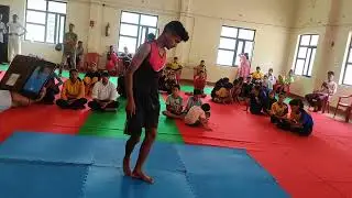 yoga performance with song|| artistic yoga || senior boys|| #yoga #viral #hardyoga