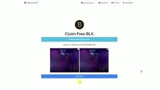 Earn free unlimited black coin BLK every second legit paying site in fauccethub