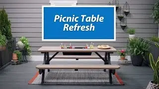 How To Refinish A Picnic Table - Sherwin-Williams