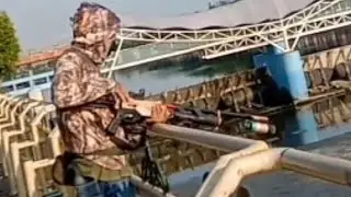 Paser Ikan Gabus Nila Mancing Ikan Di Kali Pepe