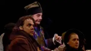 Queen's Theatre in London showing Les Miserables