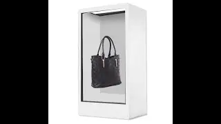Transparent LCD 3d Advertising Display Media Player with Interactive Touch Showcase/ Hologram Boxes