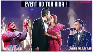 JASS MANAK 🎤 Live in Wedding | Kajol & Kapil 😍💍| A Dot | Wedding Video
