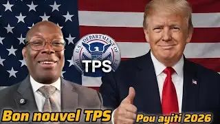 VOA JODIA - BON NOUVEL POU TPS AYITI JIJ F&Egrave;DERAL PALE TOUT AYISYEN DWE GADE VID&Eacute;O SA 