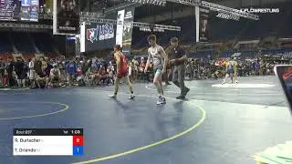 126 Lbs Rnd Of 32 Reese Durlacher Illinois Vs Tre Orlando California