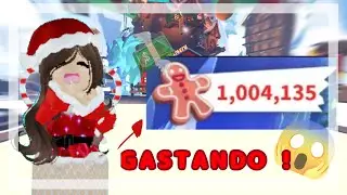GASTEI 1 MILHÃO DE BISCOITO DE GENGIBRE NO ADOPT ME 