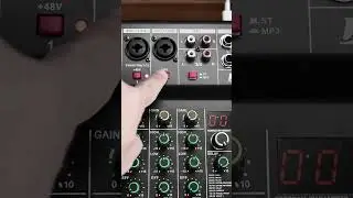 LUXSONA Mixer 4 chanel/mixer audio/99DSP 4 chanel mixer mini /Amplifier Bluetooth Mini profesional