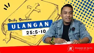 PF DAILY DEVOTION - ULANGAN 25:5-10
