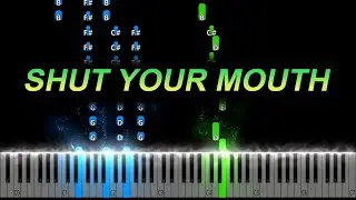 Pain - Shut Your Mouth Piano Tutorial