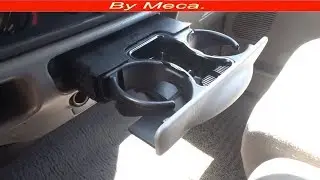 Tips Como Remover o reparar Un Porta Vasos ( Cup Holder).