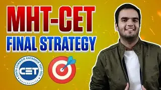 MHTCET FINAL STRATEGY - Psychology - Process - How to solve Sums & Mindset - RG Lectures
