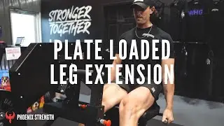 Plate Loaded Leg Extension with Variable Strength Curve | Phoenix