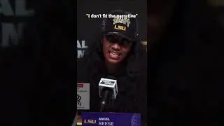 Angel Reese post game interview addressing her critics. &ldquo;I don&rsquo;t fit the narrative&rdquo;