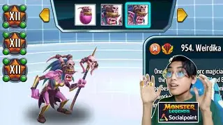 WEIRDIKA RIVIEW DEMONICT PACT BARBATOS REX DOOMSDAY ?? MONSTER LEGENDS INDONESIA