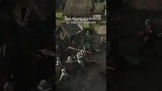 Используйте свою церковь как крепость в Manor Lords!! #gaming #manorlords