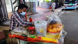 King of Bhel Puri Maker 🔥| Best Bhel Puri Vendor of Dhaka | BD Food Review | Unique Street Food