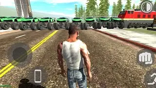 Monster lemon gini car vs taren🚂 son jitegi challenge Indian bike driving 3D #viralvideo जल्दी देखो💪