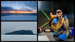 Moosehead Lake Ice Fishing