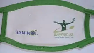 custom logo printed face masks company logo face masks customised face masks india Custom face mask