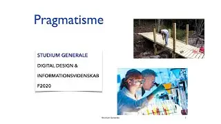 Pragmatisme 1   Opgøret med traditionen