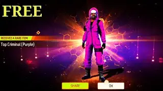 I Got Purple Criminal Bundle || I Got Rare Item || Free Purple Criminal || #freefire #rarebundle