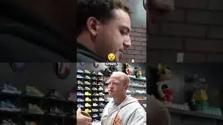 When the fuzzies take over... even the pros give up! 🤯 Shoe restoration nightmares captured.