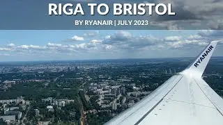 Flying From Riga (Latvia) To Bristol (UK)