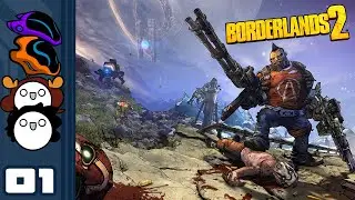Let's Play Borderlands 2 [Reborn] - PC Gameplay Part 1 - Fourth Try's The Charm...