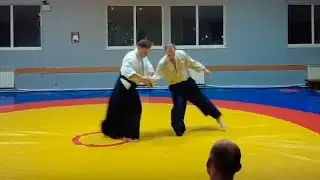 CHUDANTSUKI NIKYO URA (варианты гашения атаки). S10E38