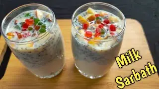 Milk Sarbath at Home || Healthy Milk Sarbath || Rabdi Recipe