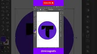 Graphic design tutorial for beginners. learn how to design cool logo. #logo #shorts