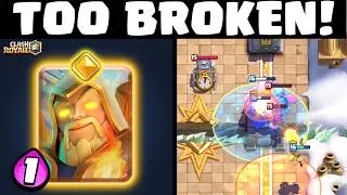 1 эликсир! Герой-волшебник станет имбалансным в Clash Royale! #анонс #clashroyale