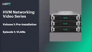 HVM Pre-Installation 01: VLANs