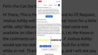 Felix the Cat UberDuck.ai Voice Preview Fixed Version
