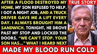 Don&rsquo;t Get Out! Trust Me&hellip;&rdquo; The Truck Driver Locked The Doors. He Saw My Son Had&hellip; True Story