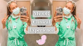 NURSING SCHOOL VLOG // my CRAZY labor & delivery clinical experience
