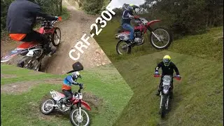 Todo terreno Honda CRF 230 F en 2021. La mejor enduro de baja cilindrada.🦾 #Ganader&iacute;aymuchom&aacute;s #crf