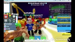 I FOUND DEFILD PLAYS IN MY CLICKER SIMULATOR LOBBY!