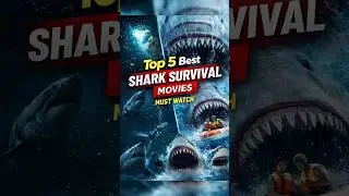 Top 5 Best Shark Survival Movie's | Must Watch | Men Of Movies!