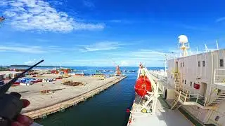 An Bord eines RoRo-Schiffs mit Lotsen #Schiff #Containerschiff #Meeresleben #Kreuzfahrtschiff #Fr...
