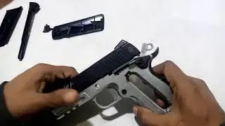 Sig Sauer max Michel 1911 Co2 air pistol full disassembly