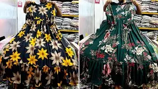 Latest design floral Anarakali hijab gown/long dress collection 2023 | ফ্লোরাল আনারকলি গাউন