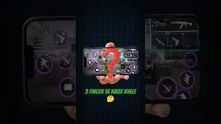 3 finger se kaise khele free fire 🤫 #freefiresetting