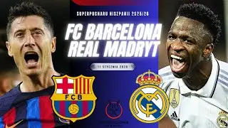FC BARCELONA - REAL MADRYT | SUPERPUCHAR HISZPANII RELACJA NA ŻYWO KOMENTARZ LIVE STREM EL CL&Aacute;SICO ⚽