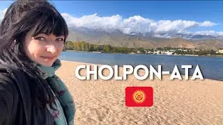 Cholpon Ata - Kyrgyzstan's Cool BEACH Town 🇰🇬 Ancient Petroglyphs & Cultural Centre