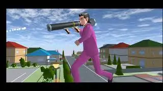 [SHORT] FILM GIANT MOMO GUMI VS FAKE MOMO GUMI SAKURA SCHOOL SIMULATOR
