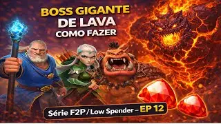 CALL OF DRAGONS F2P/LOWSPENDER  EP. 12  BOSS DE LAVA GUIA