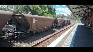 CEY006 002 SSR101 going pass Beecroft Station in October  2024